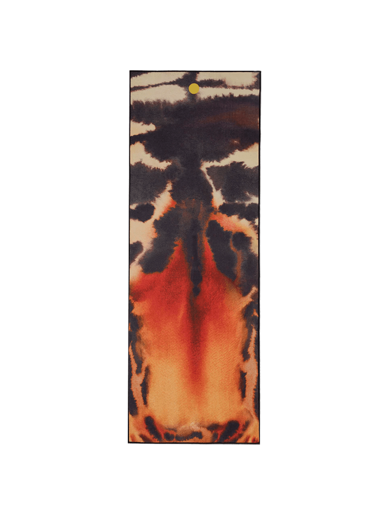 ผ้าปูบนเสื่อโยคะกันลื่น Yogitoes รุ่น Yoga Towel V.2.5 สีส้ม/ดำ (71