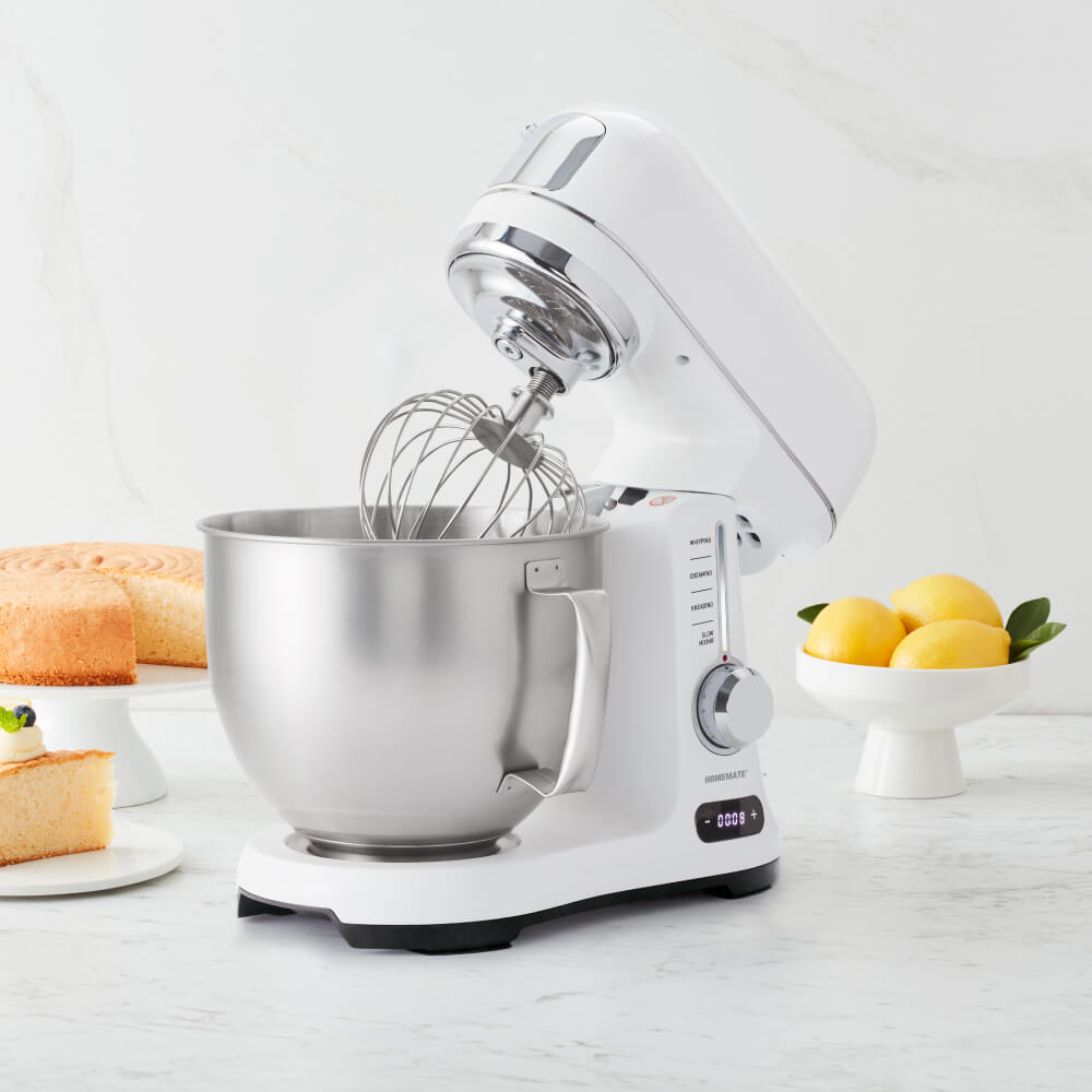 เครื่องผสมอาหาร HOMEMATE (HOM-317152) 4.8 ลิตร สีขาว