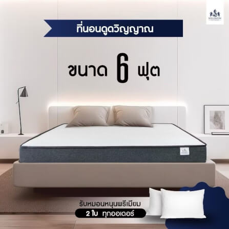 ที่นอน 5 ฟุต SOLOMON รุ่น ดูดวิญญาณ หนา 4 นิ้ว_7